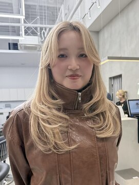 海外風ワンカールレイヤー／顔周りレイヤー