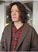 メンズボブパーマ