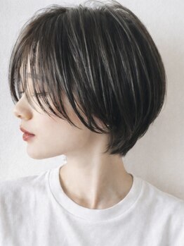 リアン(Lien)の写真/【360度美シルエット】骨格・髪質を見極める似合わせ技術。再現性抜群のトレンドショートもお任せ◎