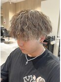 金メッシュ×ツイストスパイラル