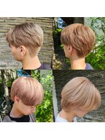 ユウヘアー 本山店(U Hair)&nbsp;ベージュカラー/ワンブリーチ/春トレンドカラー