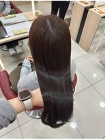 フェイス 伊勢原(FACE。)&nbsp;【伊勢原】イルミナカラー+髪質改善で叶える透明感オリーブ