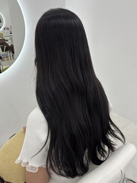 アイニ 天王寺アポロ店(aini) 艶カラー・ダークブルーバイオレット〈airi〉