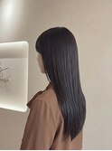 酸性ストレート×髪質改善ツヤサラロング