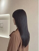 ウィズ ヘア デザイン(wis hair design) 酸性ストレート×髪質改善ツヤサラロング