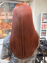 ミー 新宿(MII)&nbsp;オレンジカラー/ダブルカラー/デザインカラー/髪質改善/新宿/MII