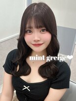 リルミー ミュエナ 大須 矢場町(Lilme myuena) ミントグレージュ/ブリーチなしグレージュ