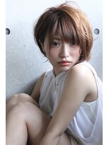 タグ(#tag) #片耳掛けショート