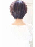 アシメバングショート　[似合わせカット/センター南駅]