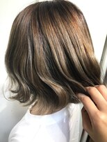 アンク クロス 関内店&nbsp;ミルクベージュハイライト　【mifuyu】