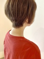 フレイムスヘアデザイン(FRAMES hair design)&nbsp;カーキアッシュ×カジュアルショートボブ