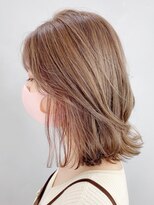 アイティー バイ アルバム 浦和店(IT by ALBUM) インナーピンク_セシルカットココアブラウン_ba299901