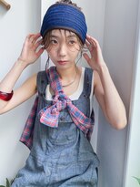 トネリコ(toneriko)&nbsp;小物を使ったカジュアルなお団子