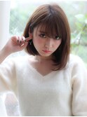 11月1日NEWオープン銀座大人可愛い小顔ナチュラルシースルーボブ