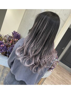 ルーブ トウキョウ(Loob. TOKYO) ブリーチなし？！ペールラベンダー☆【池袋.インナーカラー】