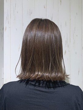 ラ ブランシュ 大宮(La Blanche) 20代30代40代前髪イヤリングカラーイメチェンラベンダーカラー