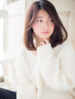 モッズ ヘア 福岡姪浜店(mod's hair)&nbsp;*mod's姪浜*…アシンメトリー大人可愛いワンカールこなれヘアe