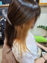 ヘアー シップス(hair ship+s)&nbsp;ちょこっとオシャレカラー(^^)
