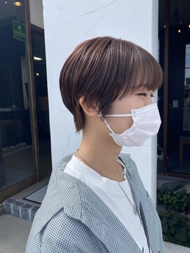 ブランシェ 小牧店(BRANCHE) ピンクブラウン×マッシュショート　☆ITO☆