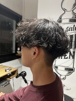 エイト プラット 渋谷2号店(EIGHT plat)&nbsp;似合わせカット　波巻きパーマ　5.7