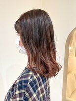 ラヴィズム 松崎店(LUVISM)&nbsp;ハイライト × ピンク グラデーションカラー