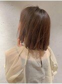 シークレットハイライトミルクココアベージュボブ【中居】