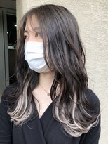 ピープスアンドスー 表参道 渋谷(Peeps&Suu.)&nbsp;シールエクステ インナーカラー インナーエクステ レイヤ