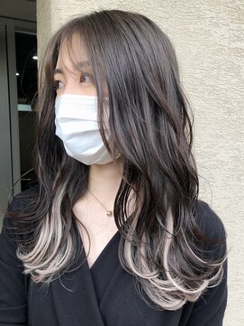 ピープスアンドスー 表参道 渋谷(Peeps&Suu.) シールエクステ インナーカラー インナーエクステ レイヤ