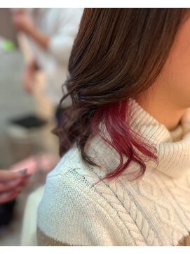 フリーダムエフ(FREEDOM.F) イヤリングカラー/パープルピンク