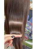 柔らかで触りたくなる髪にオイルストレート【豊見城】