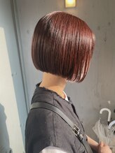 カノエ 下松店(canoe) ワインレッド/髪質改善縮毛矯正/髪質改善/韓国風/韓国ヘア