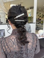 コレットヘア(Colette hair)&nbsp;【編み下ろし　お団子アレンジ】