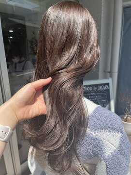 シュシュバイジャガラ 千葉駅北口店(chou chou byJAGARA) 艶感グレージュ【chouchou千葉・千葉駅】