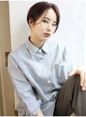 天神【BIRTH】大人可愛いハンサムショート×束間パーマ 15