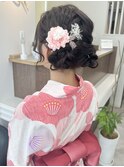 浴衣着付け×ヘアセット