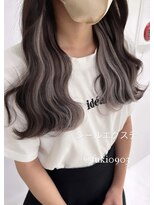 リゼル シブヤ(RISEL SHIBUYA) カラーなし!エクステのみで作るインナーホワイト