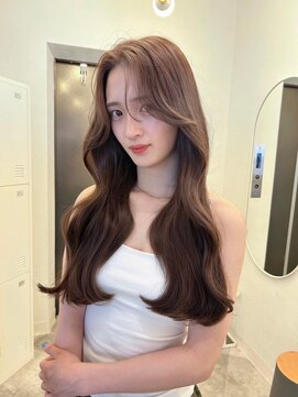 ボタン ハカタ(VOTAN hakata) 【柿本真優】韓国ヘア×ブラウンベージュカラー