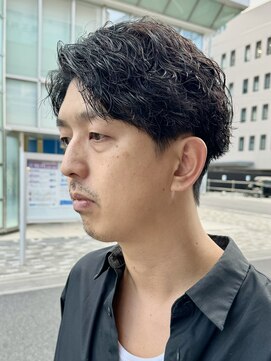 オーガニック アトリエ 大宮(organic+atelier) 20代30代メンズツイストスパイラルパーマ大人ビジネスショート