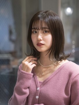 ビュートリアム 梅田(BEAUTRIUM) ミディアム/顔周り/レイヤーカット/外ハネロブ/茶屋町/梅田/大阪