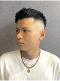 ベリーショートスキンフェードアップバング【ebisu】