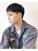 【 I. 】スーツ 短髪ツーブロック 束感 モテる黒髪 川口
