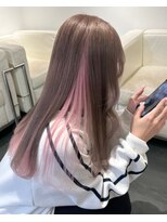 ベレーザ 渋谷(BELEZA)&nbsp;5480ュアンスカラーハイトーングラデーションインナーカラー