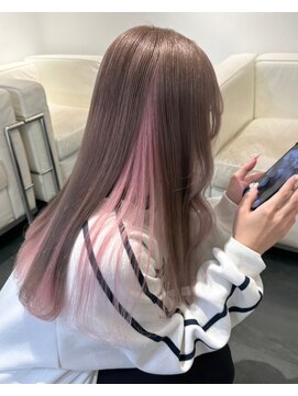 ベレーザ 渋谷(BELEZA) 5480ュアンスカラーハイトーングラデーションインナーカラー