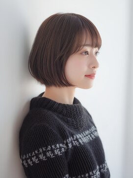 ナチュラル 沖縄店(Natural) 少しだけレイヤーを入れた軽やかボブ