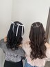 ヘアセット　2人ペア　イベント系（1時間）　¥6300～