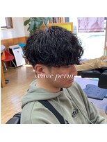 クロー(CROW)&nbsp;カット×波巻きパーマ