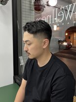 ウェルネス(Wellness)&nbsp;サイドパート　スキンフェード