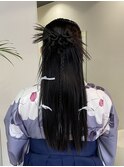 【花鈴】個性的ハーフアップ/カチモリヘア