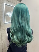 スタイル スマート サロン(STYLE smart salon)&nbsp;【yua/藤沢】ミントグリーン/ハイトーンカラー/ブリーチカラー