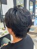 【福岡指名限定クーポン】　メンズカットパーマ　９０分　￥9350